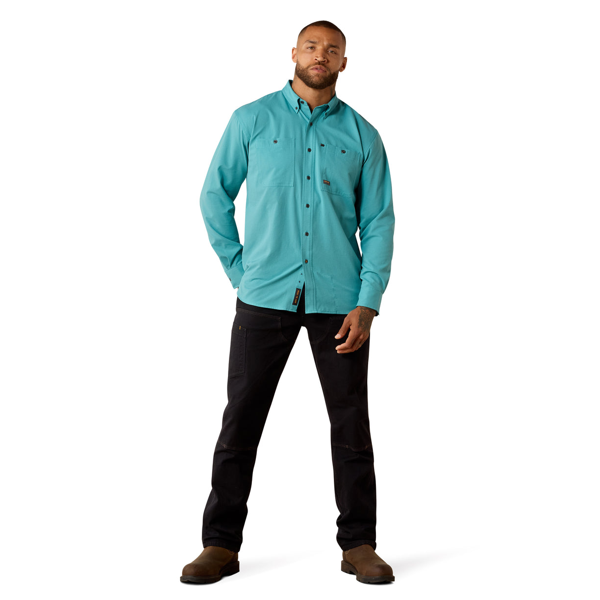 Rebar Made Tough 360 Airflow Work Shirt