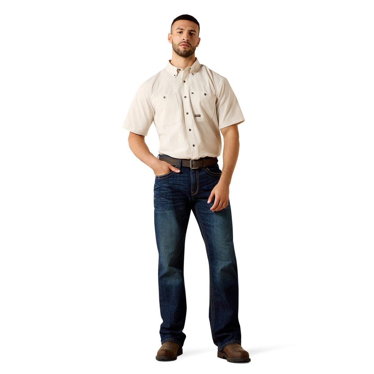 Rebar Made Tough 360 Airflow Work Shirt