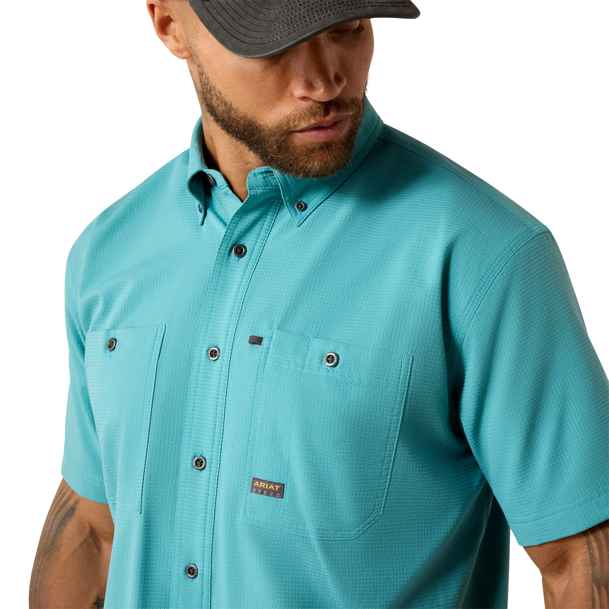 Rebar Made Tough 360 Airflow Work Shirt