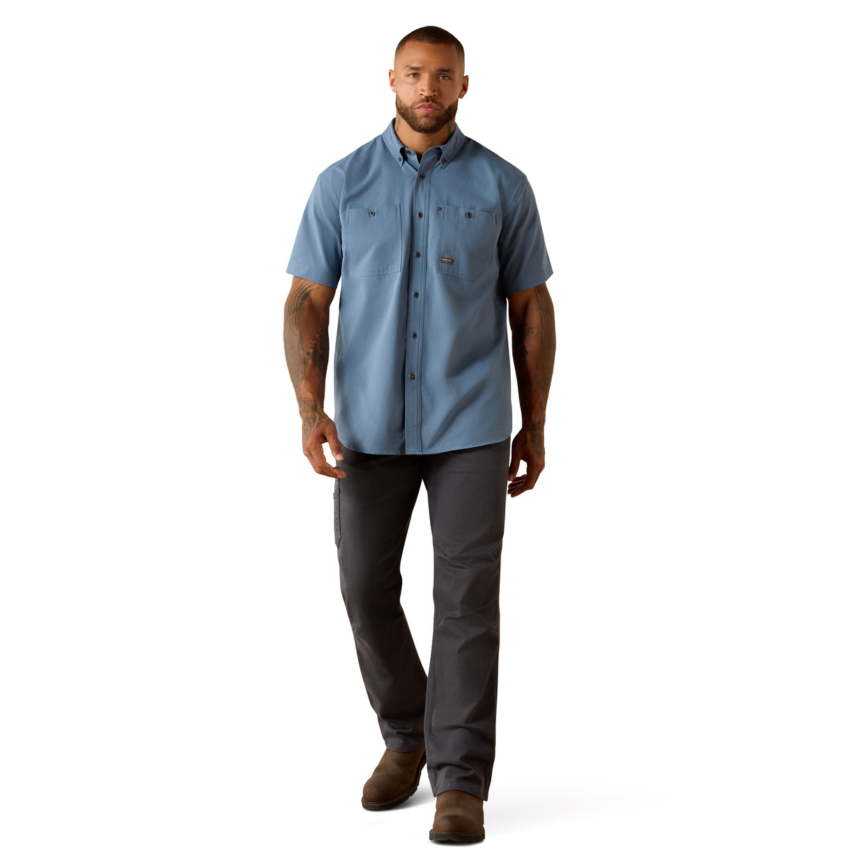 Rebar Made Tough 360 Airflow Work Shirt
