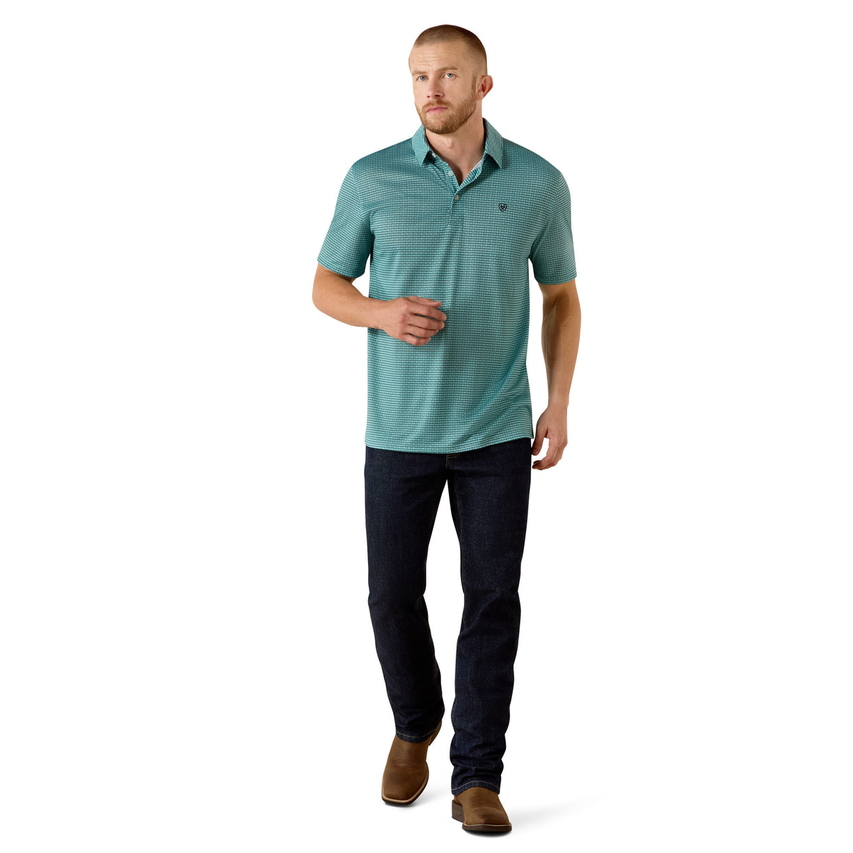 All Over Print Classic Fit Polo