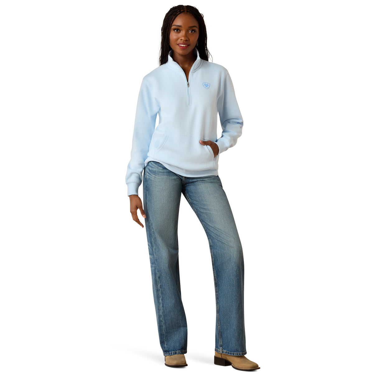 Foundation Logo 1/2 Zip Sweatshirt