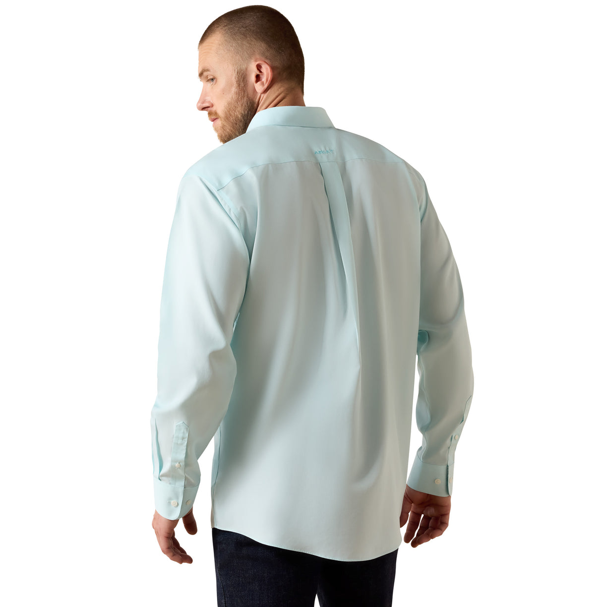Wrinkle Free Solid Pinpoint Oxford Classic Fit Shirt
