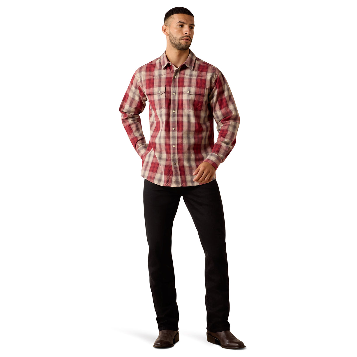Retro Hawthorne Fitted Snap Shirt