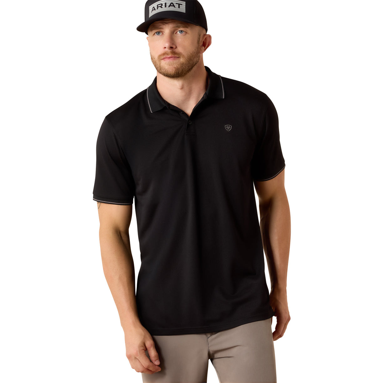 Logo Fitted Polo