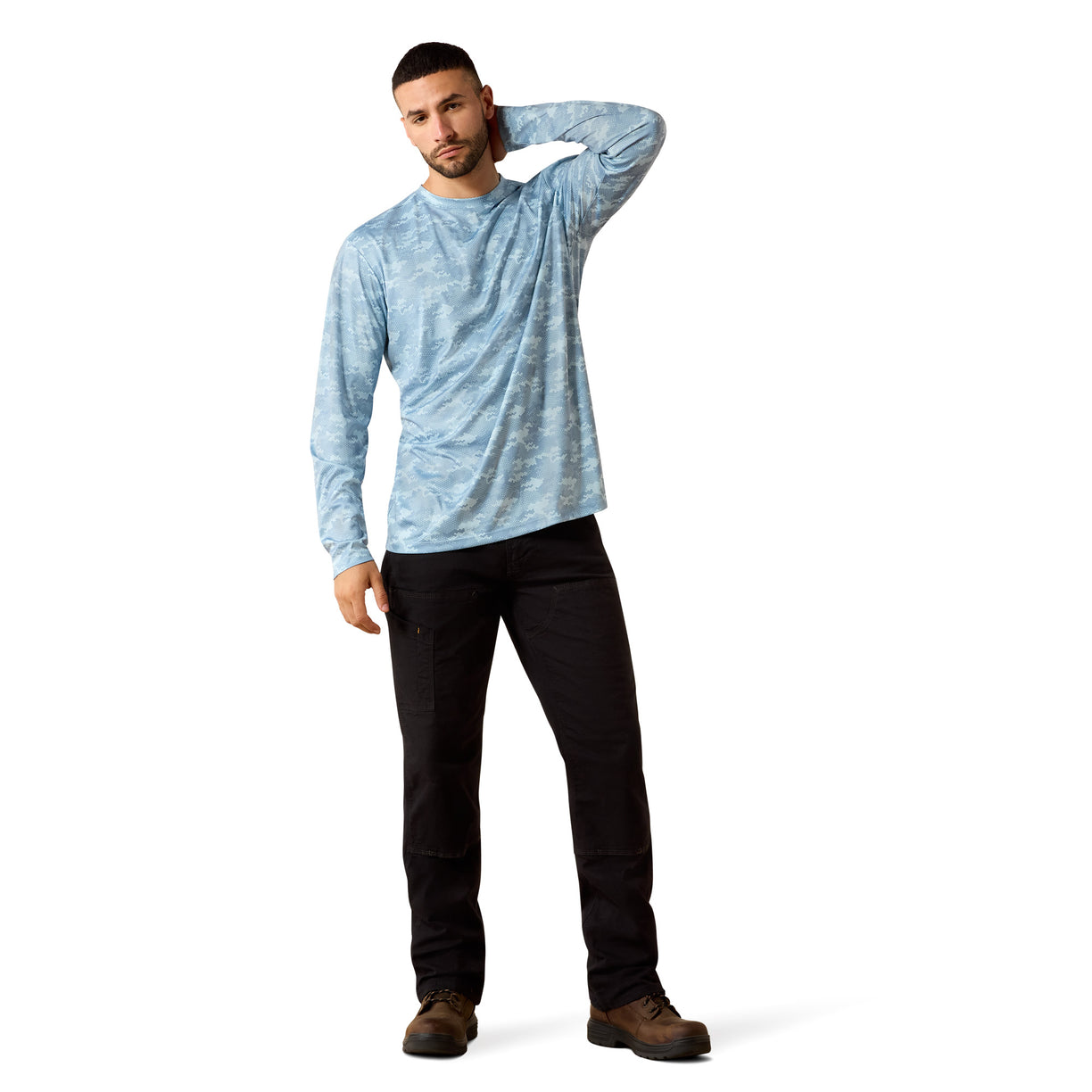 Rebar Sunblocker Printed Long Sleeve T-Shirt