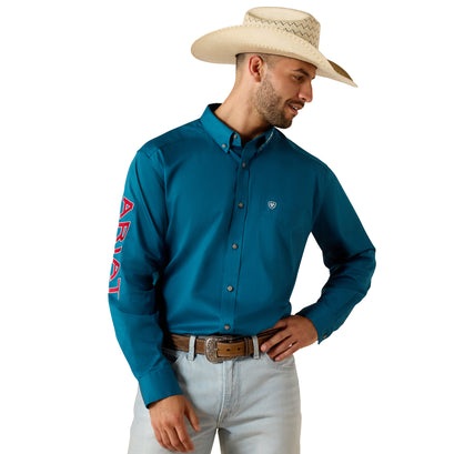 Team Logo Lightweight Twill Classic Fit Shirt
