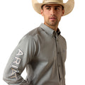 Team Logo Lightweight Twill Fitted Shirt