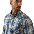 Retro Heathcliff Fitted Snap Shirt