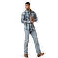 Retro Heathcliff Fitted Snap Shirt