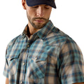 Retro Halden Fitted Snap Shirt