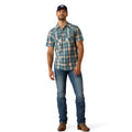 Retro Halden Fitted Snap Shirt