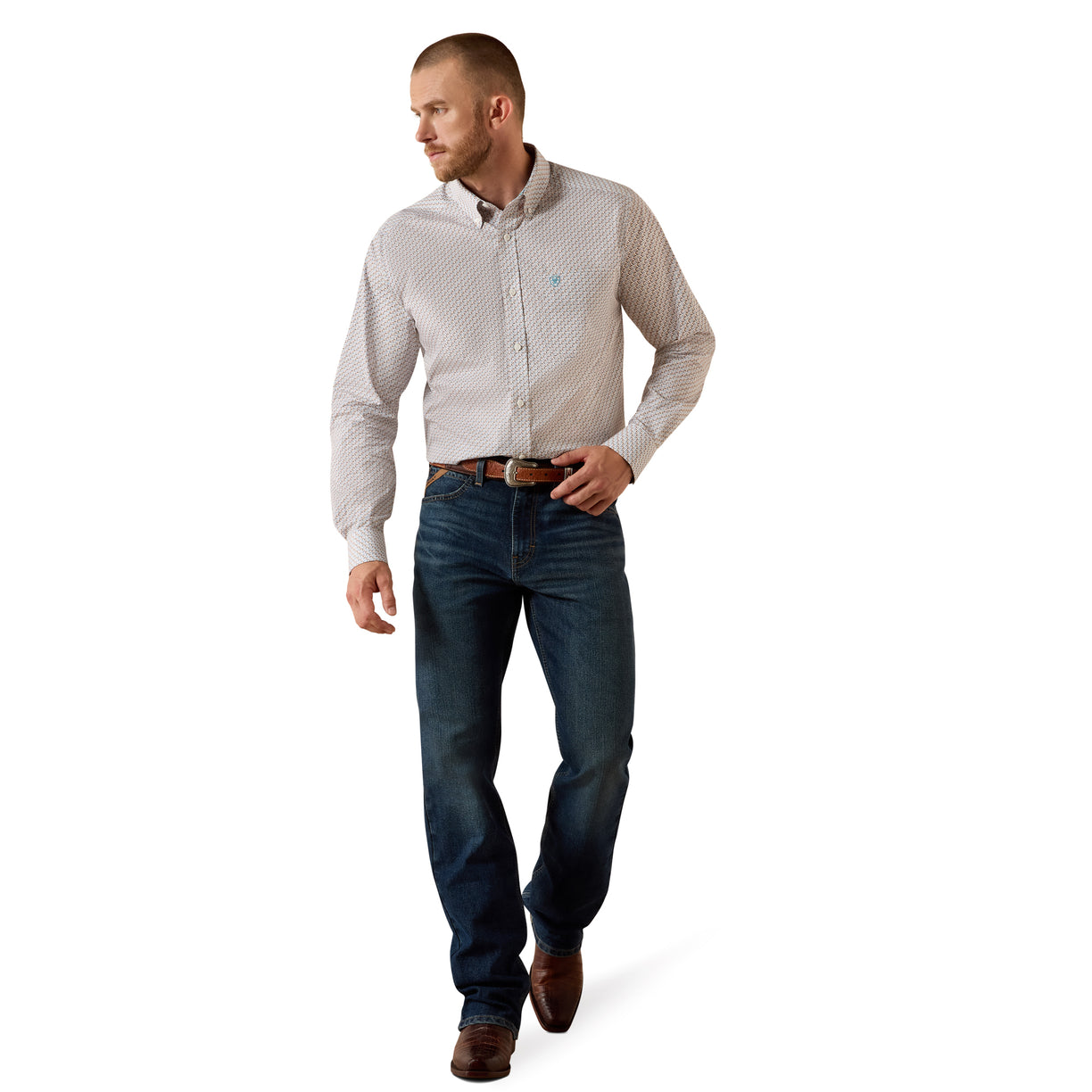 Wrinkle Free Coleson Fitted Shirt
