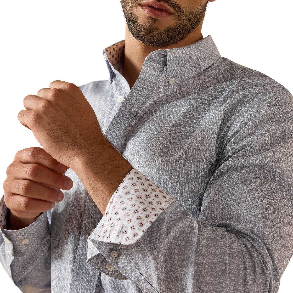 Wrinkle Free Leandro Classic Fit Shirt