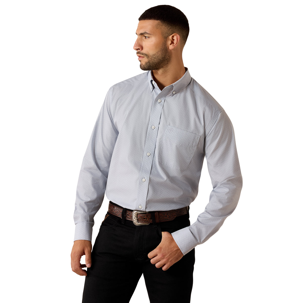 Wrinkle Free Leandro Classic Fit Shirt