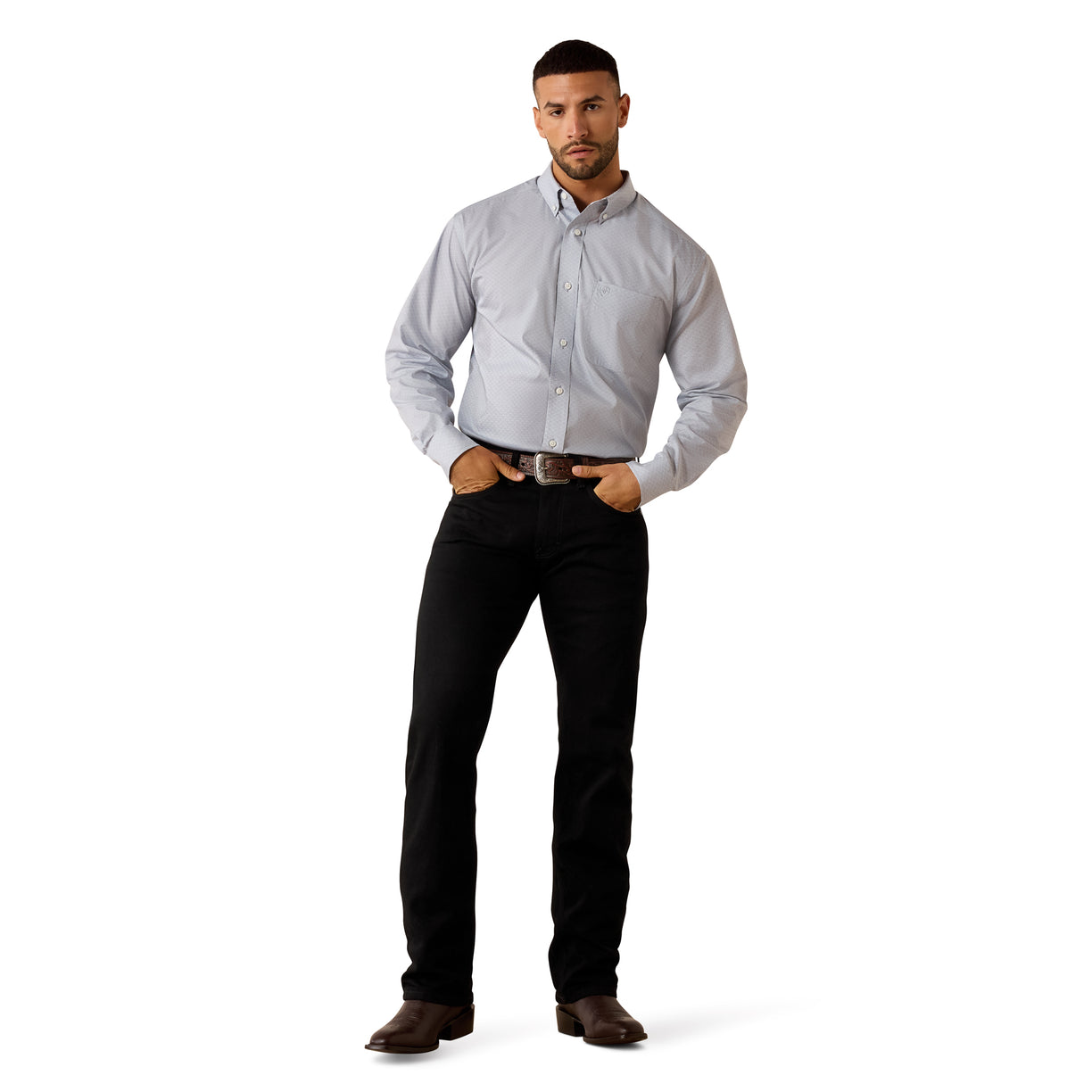 Wrinkle Free Leandro Classic Fit Shirt