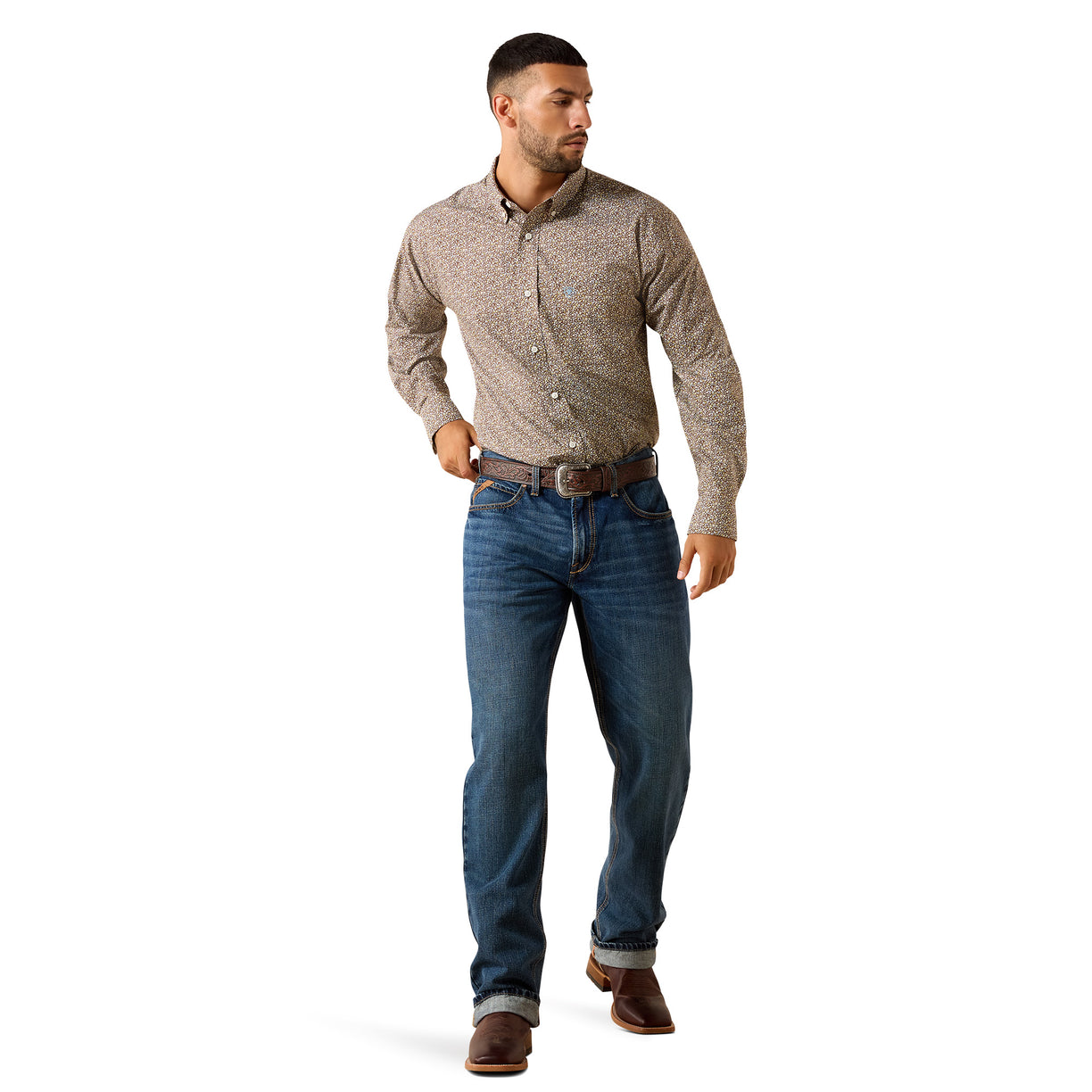 Wrinkle Free Cassian Classic Fit Shirt