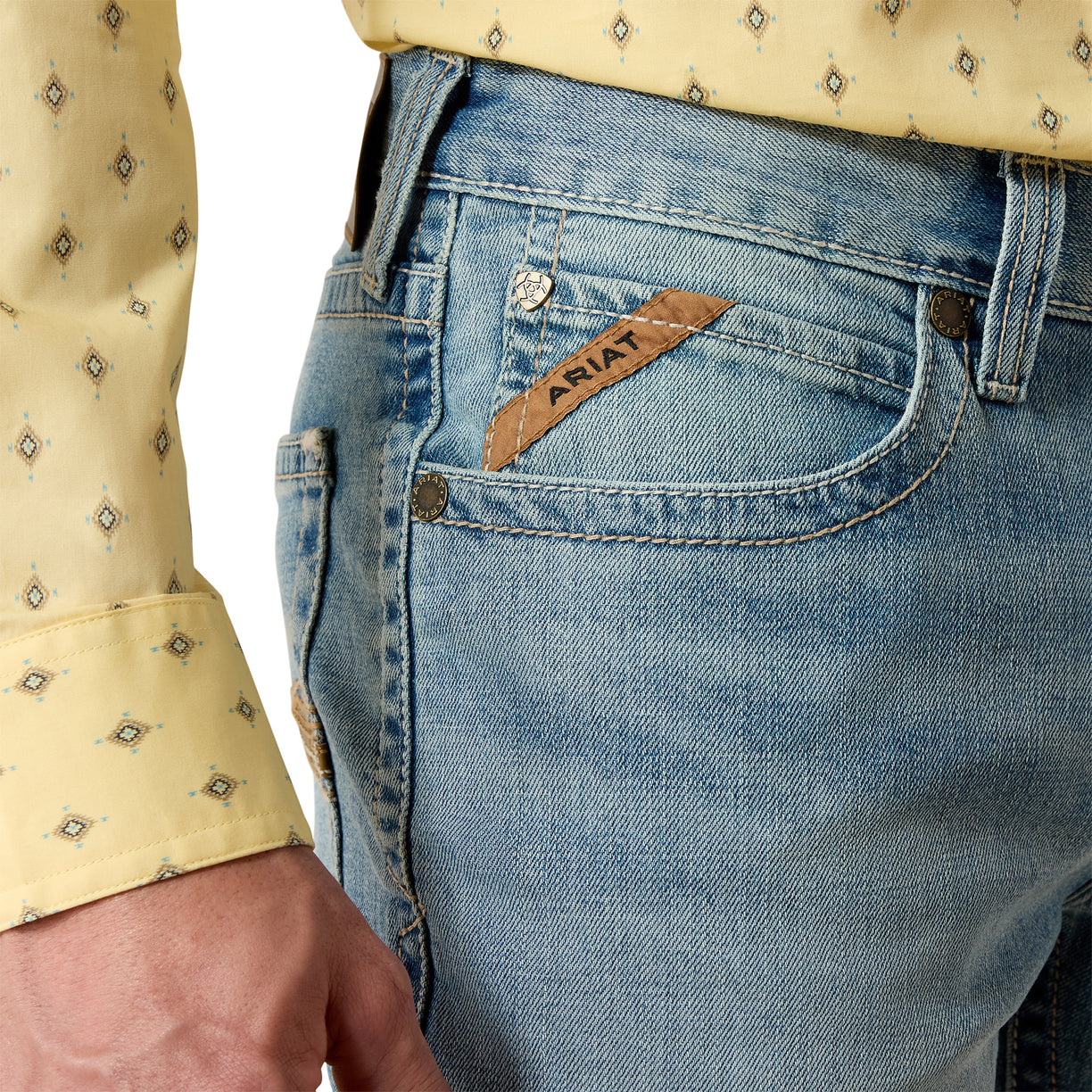 M4 Relaxed Gus Boot Cut Jeans