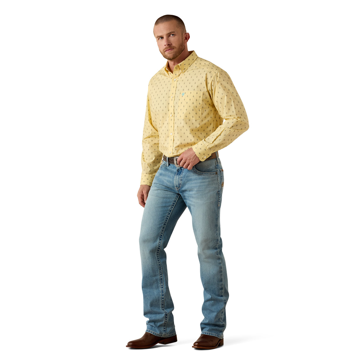 M4 Relaxed Gus Boot Cut Jeans