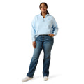 Mid Rise Estelle Straight Leg Jeans
