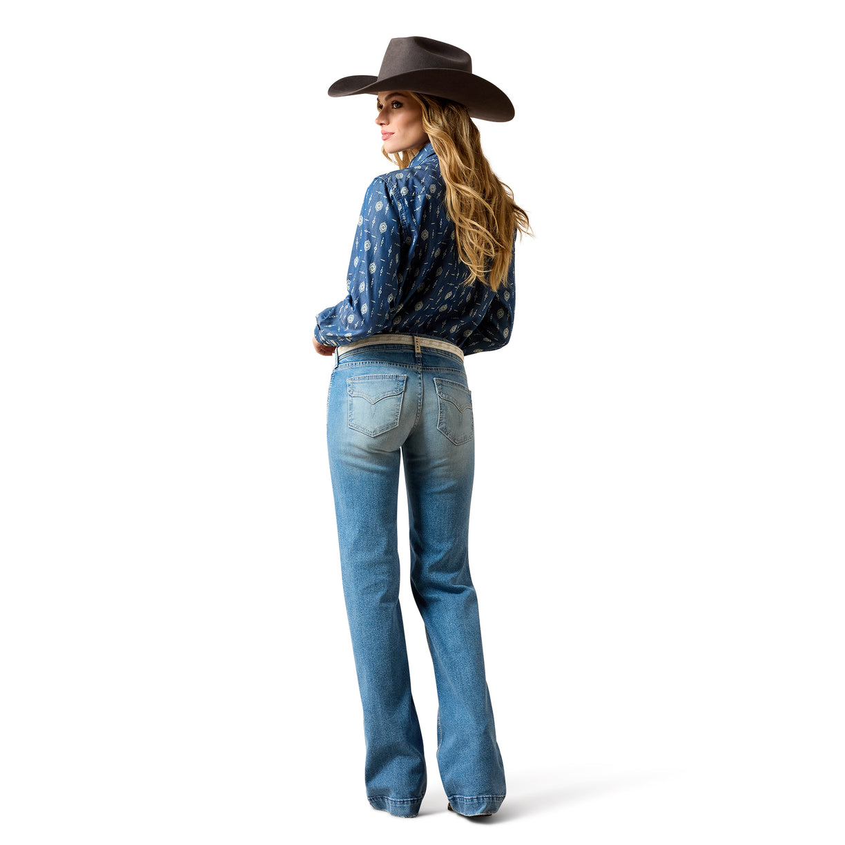 Mid Rise Clara Trouser Jeans
