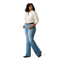 Mid Rise Clara Trouser Jeans
