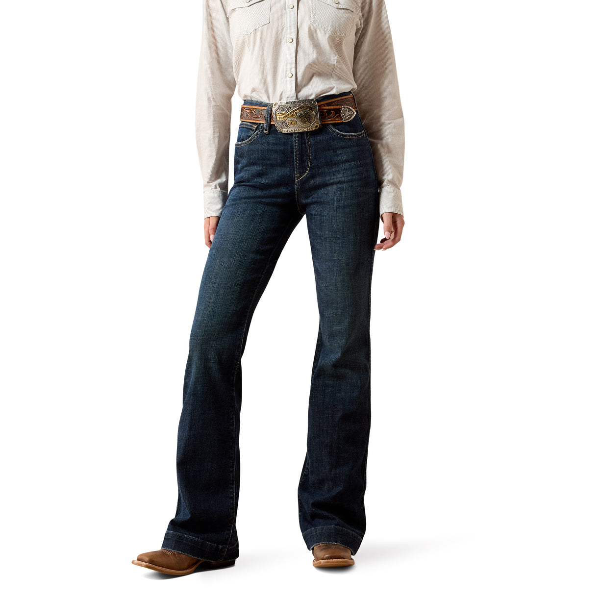 High Rise Vivienne Slim Trouser Jeans