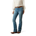 Person wearing blue jeans and a white shirt on a white background