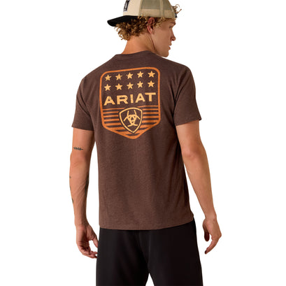 Ariat Stripe Patriotic Badge T-Shirt