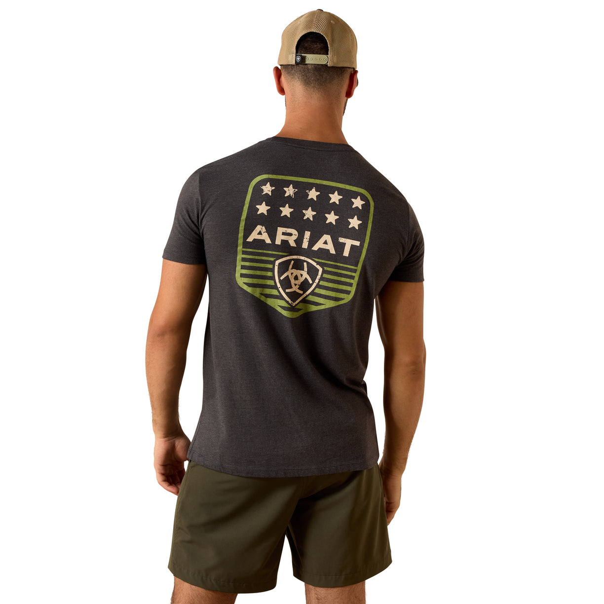 Ariat Stripe Patriotic Badge T-Shirt