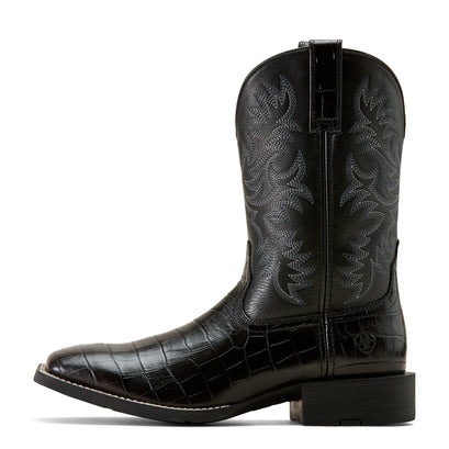 Sport Latigo Wide Square Toe Cowboy Boot