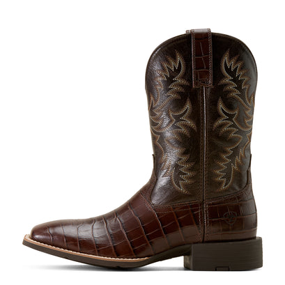 Sport Latigo Wide Square Toe Cowboy Boot