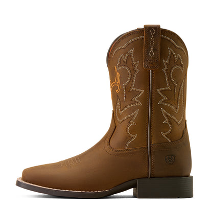 Deer Ridge Wide Square Toe Western Boot