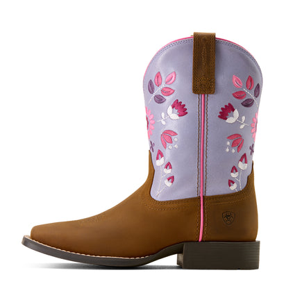 Wild Bloom Wide Square Toe Western Boot