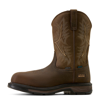 WorkHog XT Waterproof Wide Square Toe Carbon Toe Work Boot
