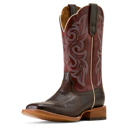 County Lane Wide Square Toe Western Boot