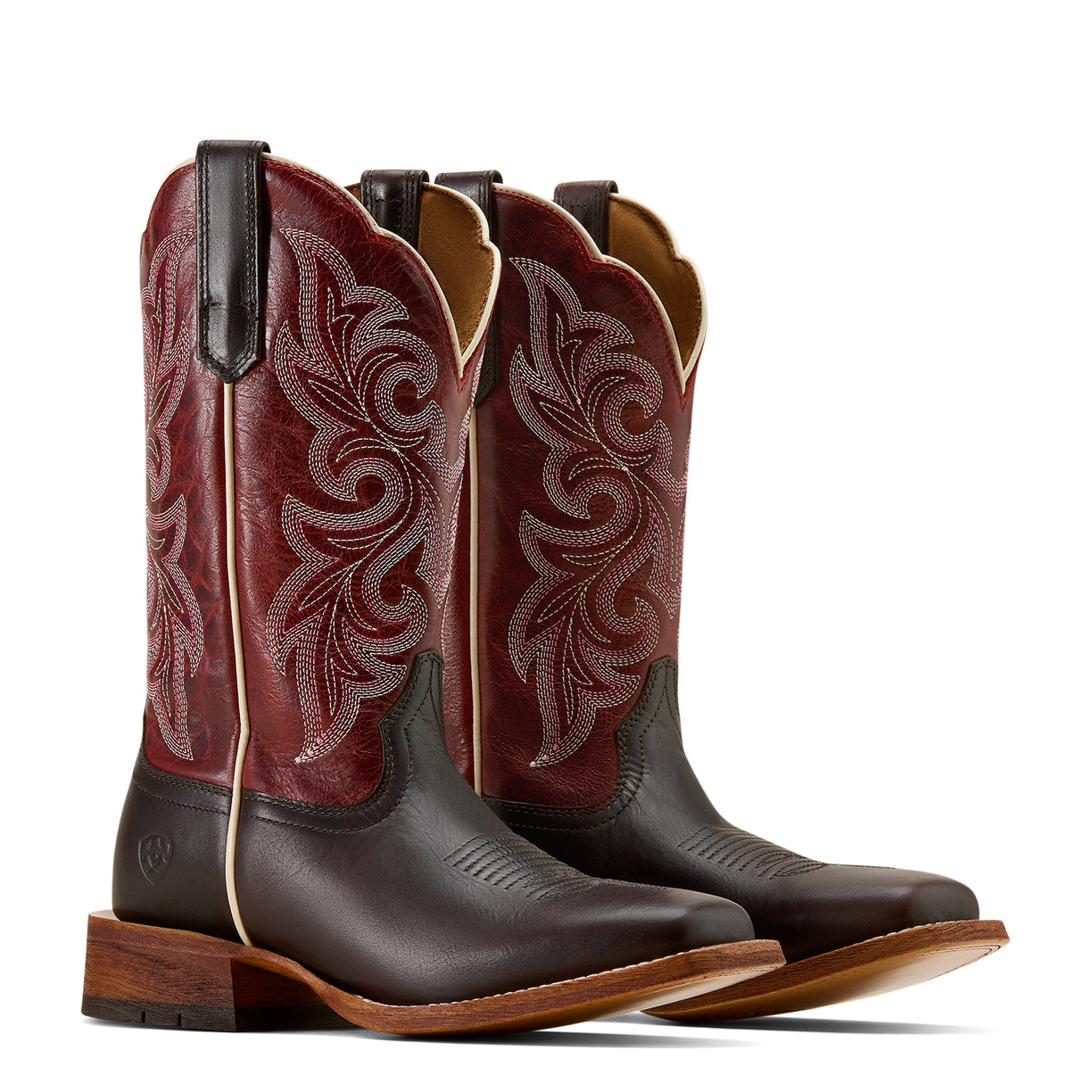 County Lane Wide Square Toe Western Boot