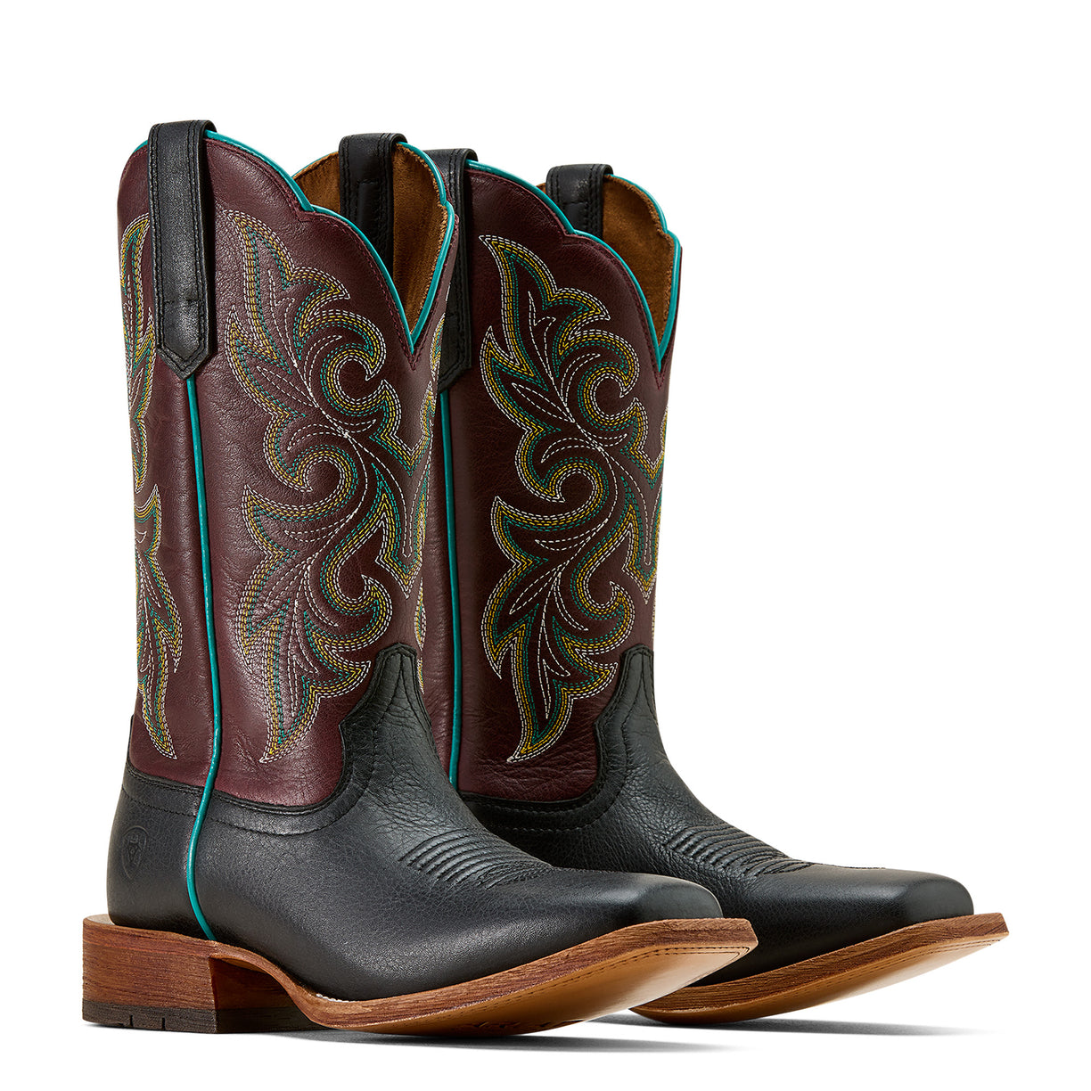 County Lane Wide Square Toe Western Boot