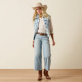 Perfect Rise Clare Wide Leg Crop Jeans