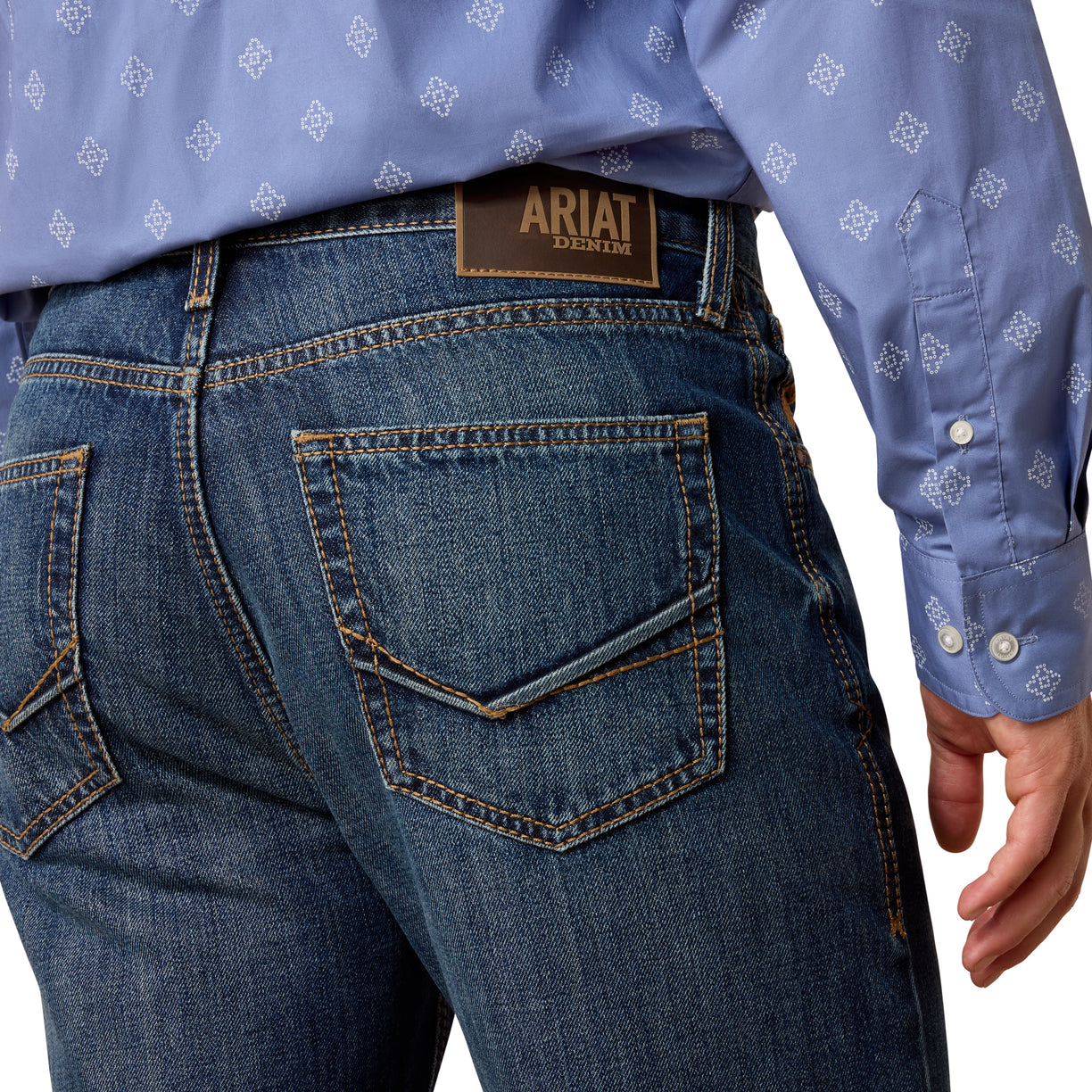 M7 Slim Adam Classic Rise Straight Leg Jeans