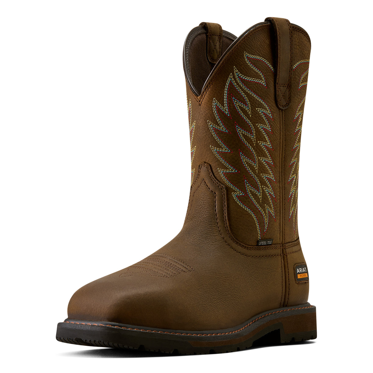 Groundbreaker Wide Square Toe Steel Toe Work Boot