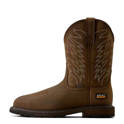 Groundbreaker Wide Square Toe Steel Toe Work Boot