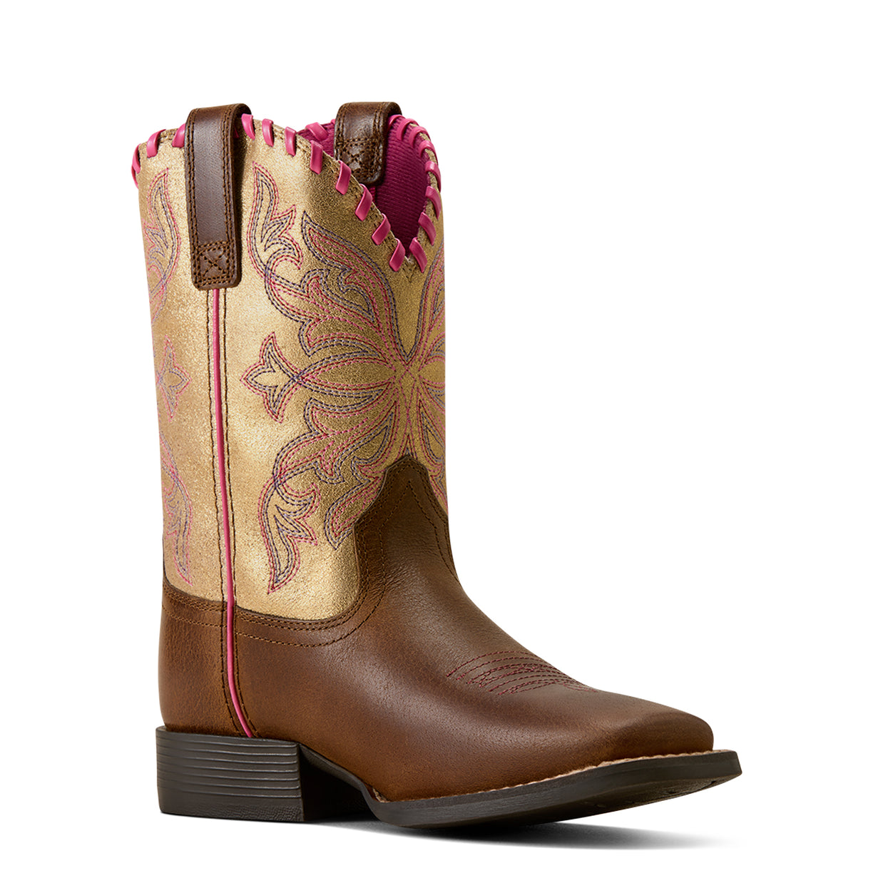 Sundown Wide Square Toe Western Boot