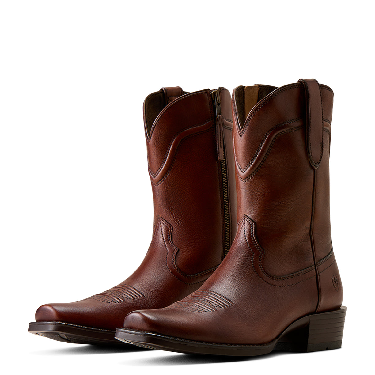 Brown Ariat cowboy boot – shown as a pair