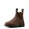 Brown Ariat Chelsea Cooper leather boot with a visible brand logo on a white background