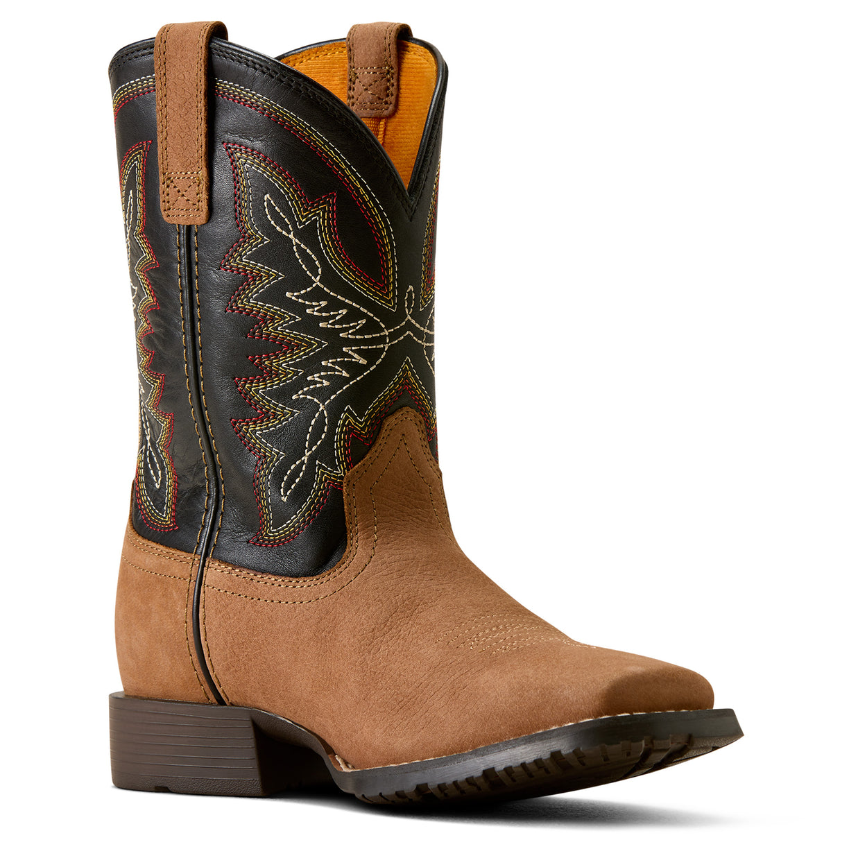 Hybrid Rancher Wide Square Toe Western Boot