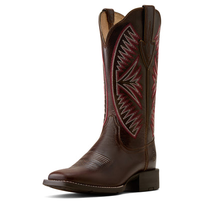 Round Up Ruidoso Wide Square Toe Western Boot