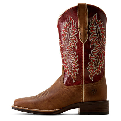 Canyon Point Wide Square Toe Western Boot