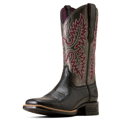 Canyon Point Wide Square Toe Western Boot