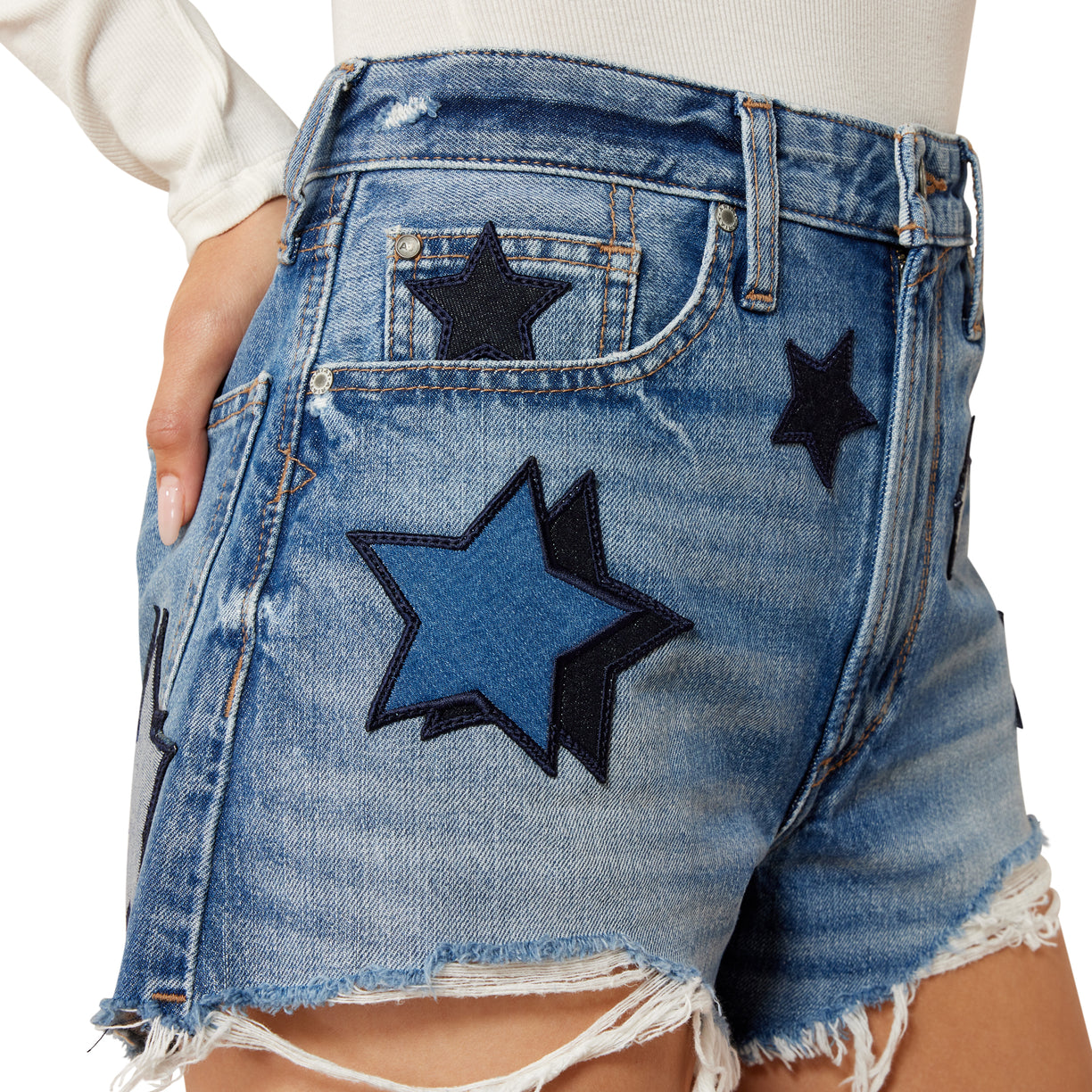 Ultra High Rise 3" Short Americana